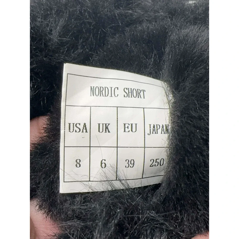 Australia Luxe Collective Nordic Short Boots Womens Size 8 Black Shearling Lined
